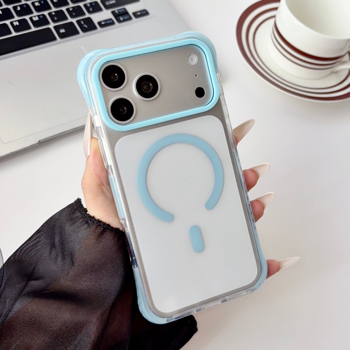 Rugged Armor Case - Airbags Shockproof Clear Magnetic Armor Case