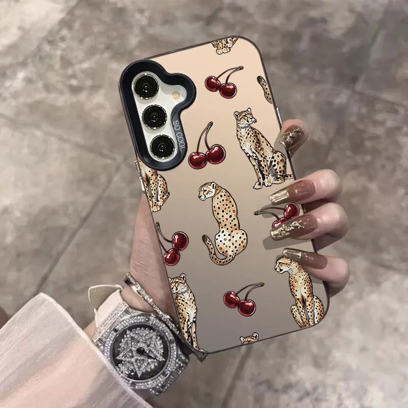 Cherry Leopard Design Laser Ph - Phone Cases Designer review and price