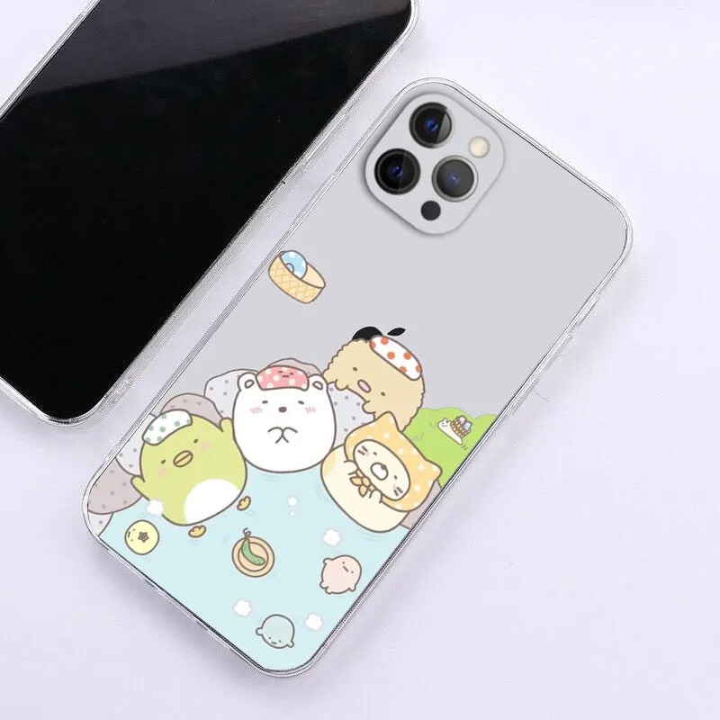 Japan Cartoon Sumikko Gurashi  - Phone Cases For Iphone 15 review and price
