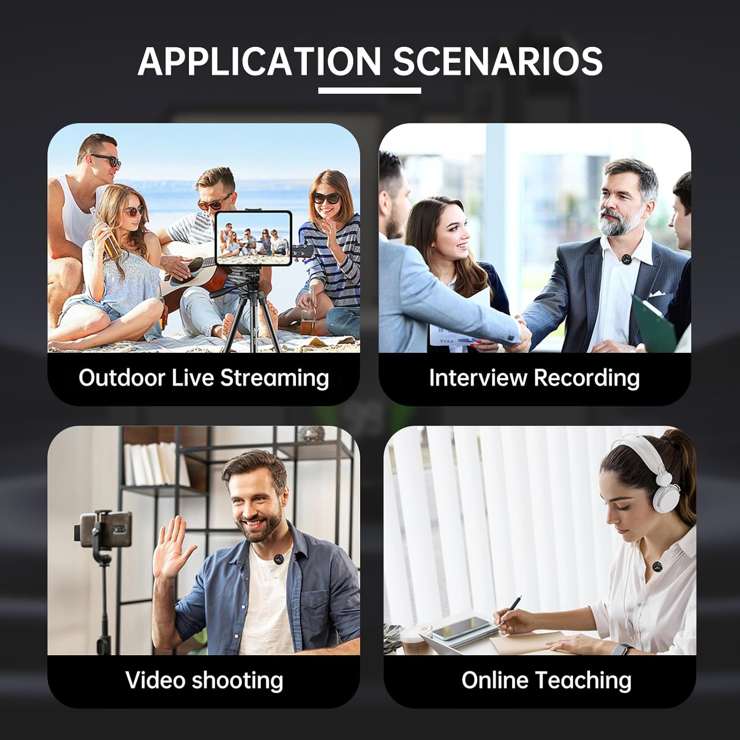 Wireless Lavalier Microphone f - Phone Cases Android review and price