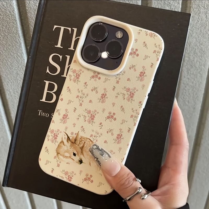 Cute Deer Full Floral Pattern  - Phone Cases Designer review and price