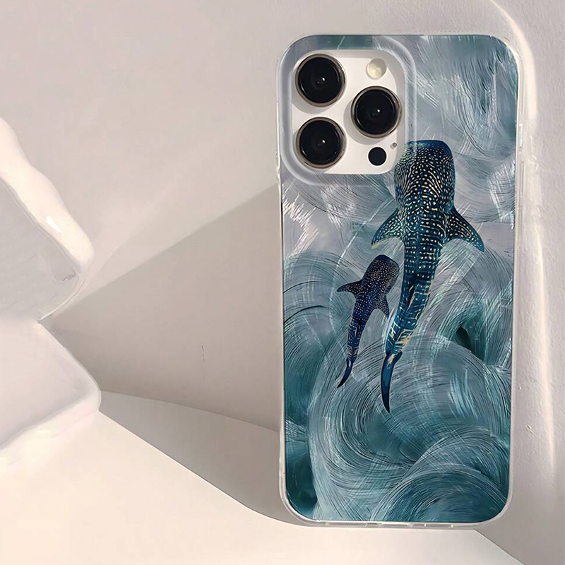 Ocean Shark Whale Design Phone - Phone Cases Designer review and price