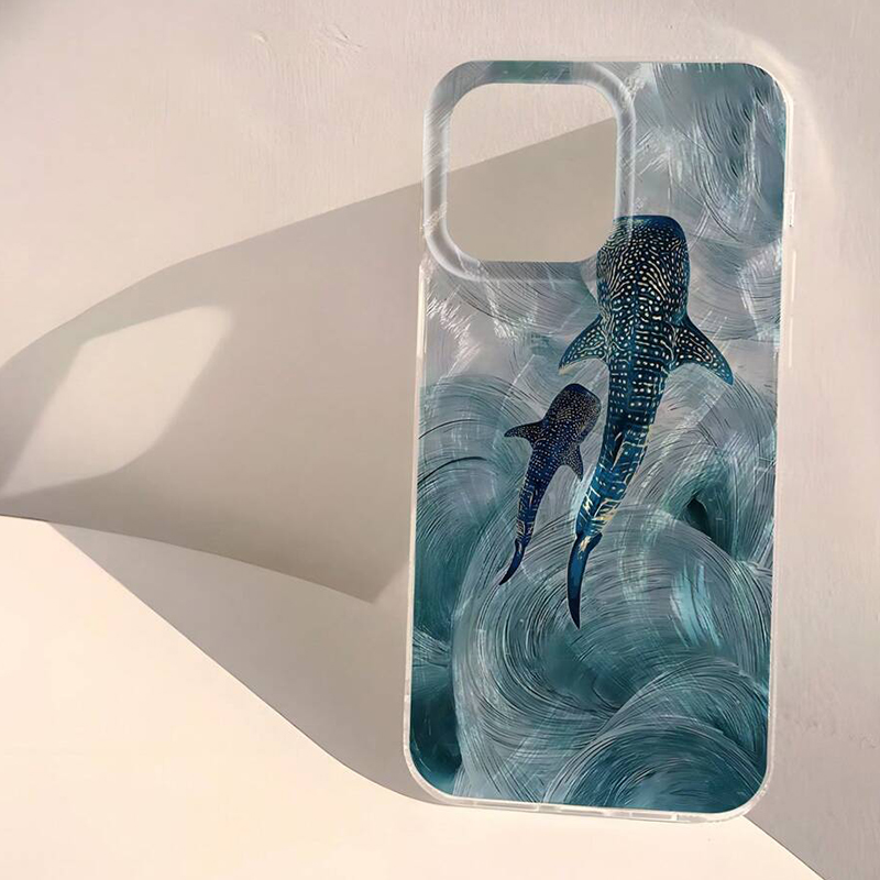 Ocean Shark Whale Design Phone - Phone Cases Designer review and price