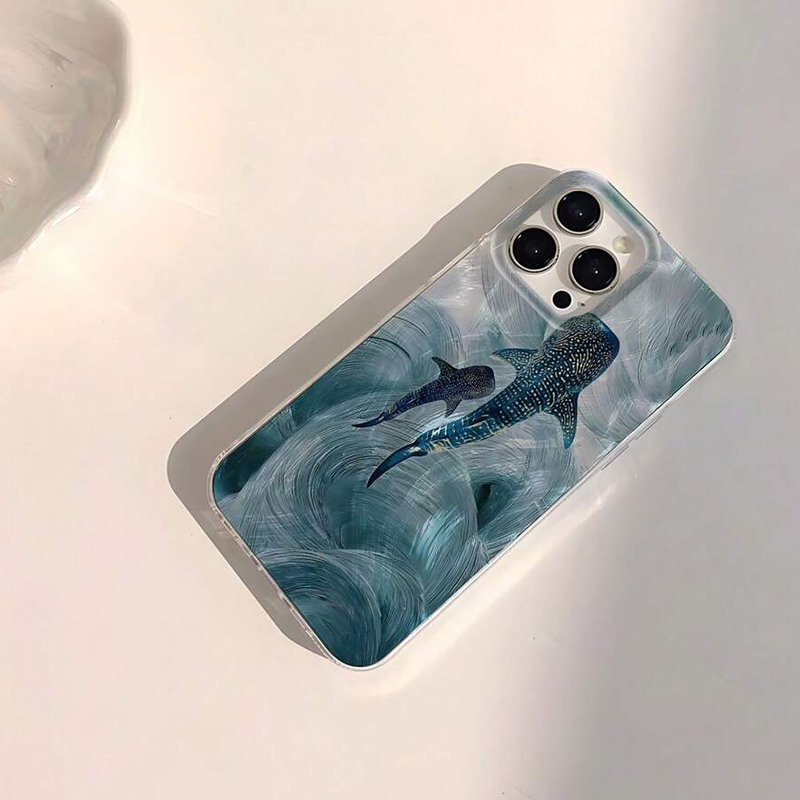 Ocean Shark Whale Design Phone - Phone Cases Designer review and price