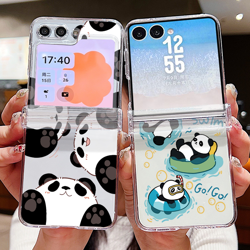 Cute Panda Pattern Phone Case  - Phone Cases Z Fold 6 review and price