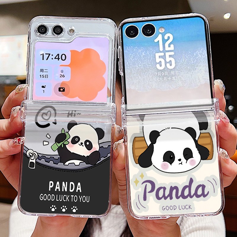 Cute Panda Pattern Phone Case  - Phone Cases Z Fold 6 review and price