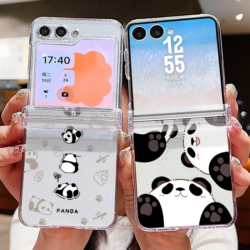 Cute Panda Pattern Phone Case  - Phone Cases Z Fold 6 review and price
