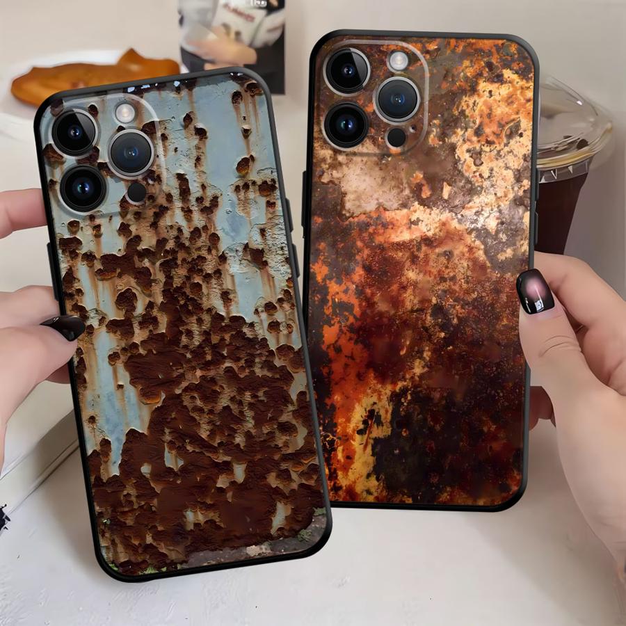 Retro Rust Design Case for iPh - Phone Cases Designer review and price