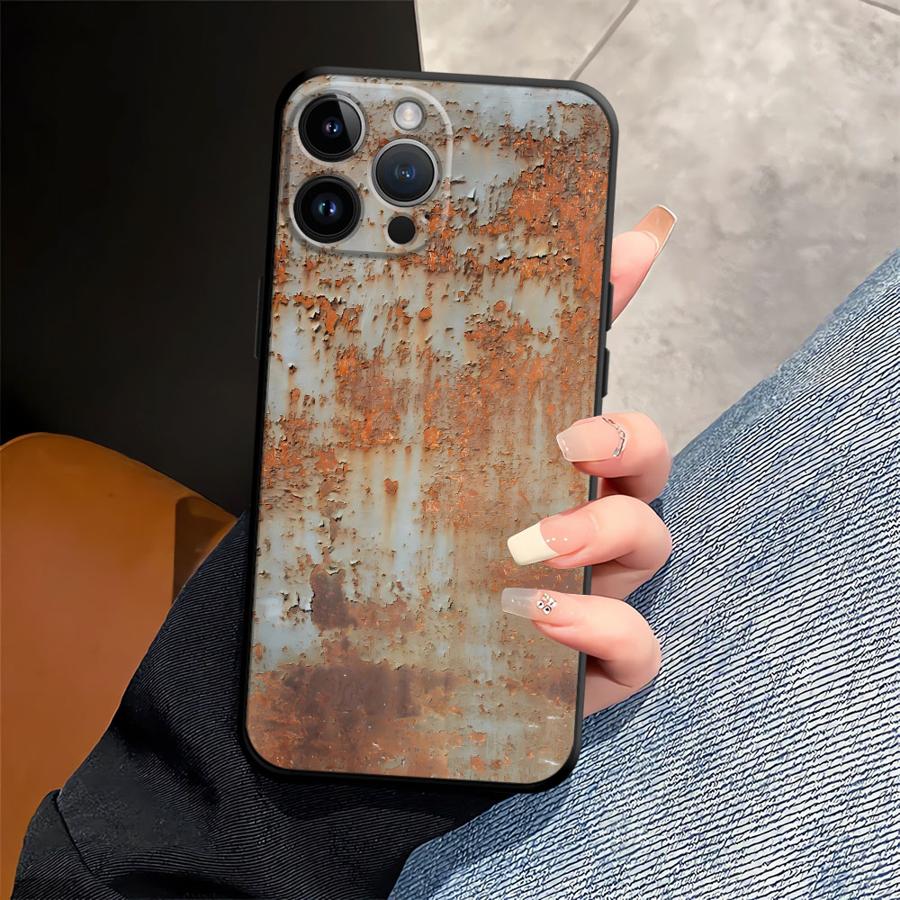 Retro Rust Design Case for iPh - Phone Cases Designer review and price
