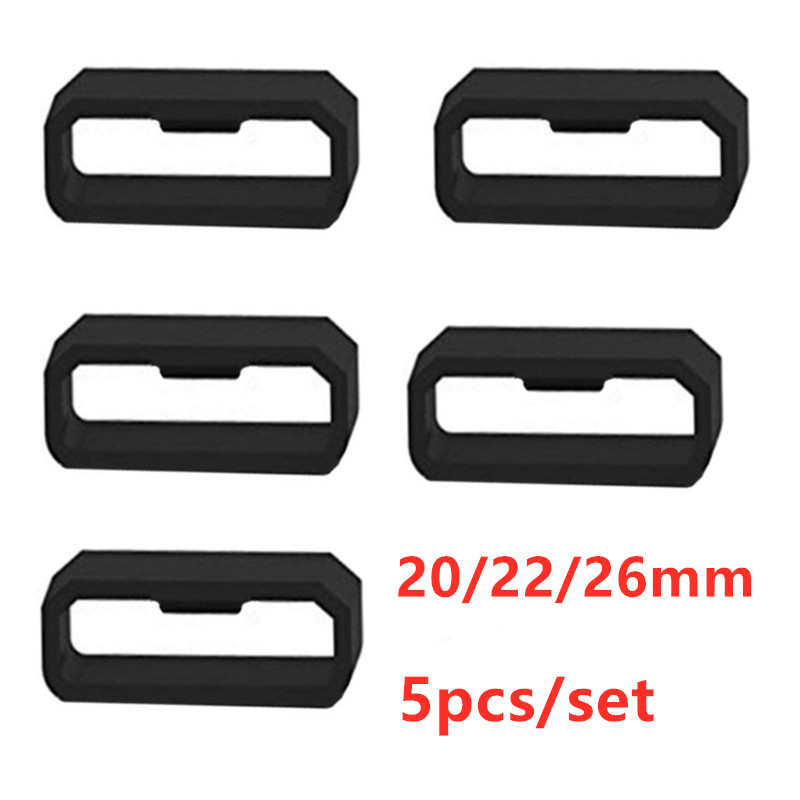 5pcs 20/22/26mm Rubber Watchba - Phone Cases Android review and price