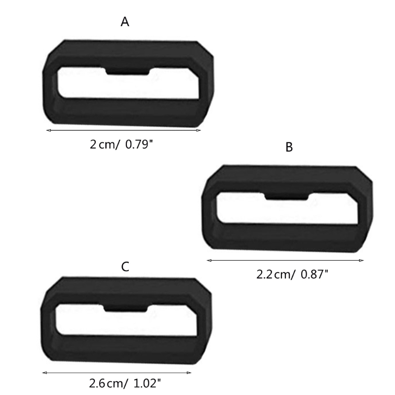 5pcs 20/22/26mm Rubber Watchba - Phone Cases Android review and price