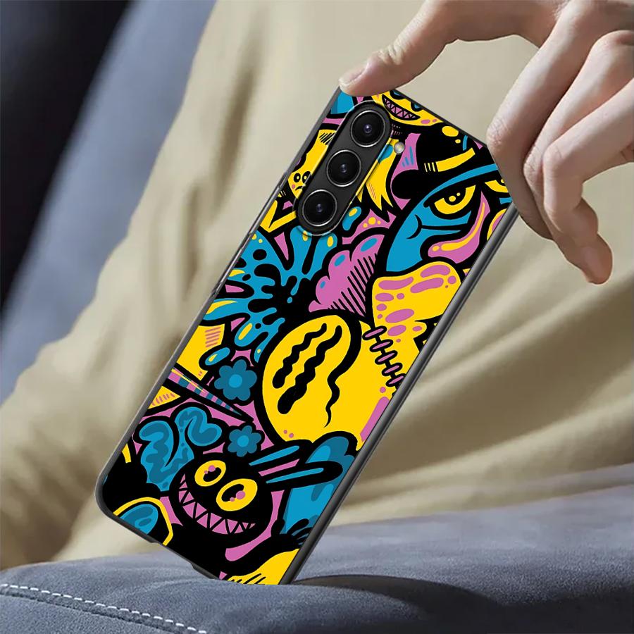 Cartoon Graffiti Design Case f - Phone Cases Z Fold 6 review and price