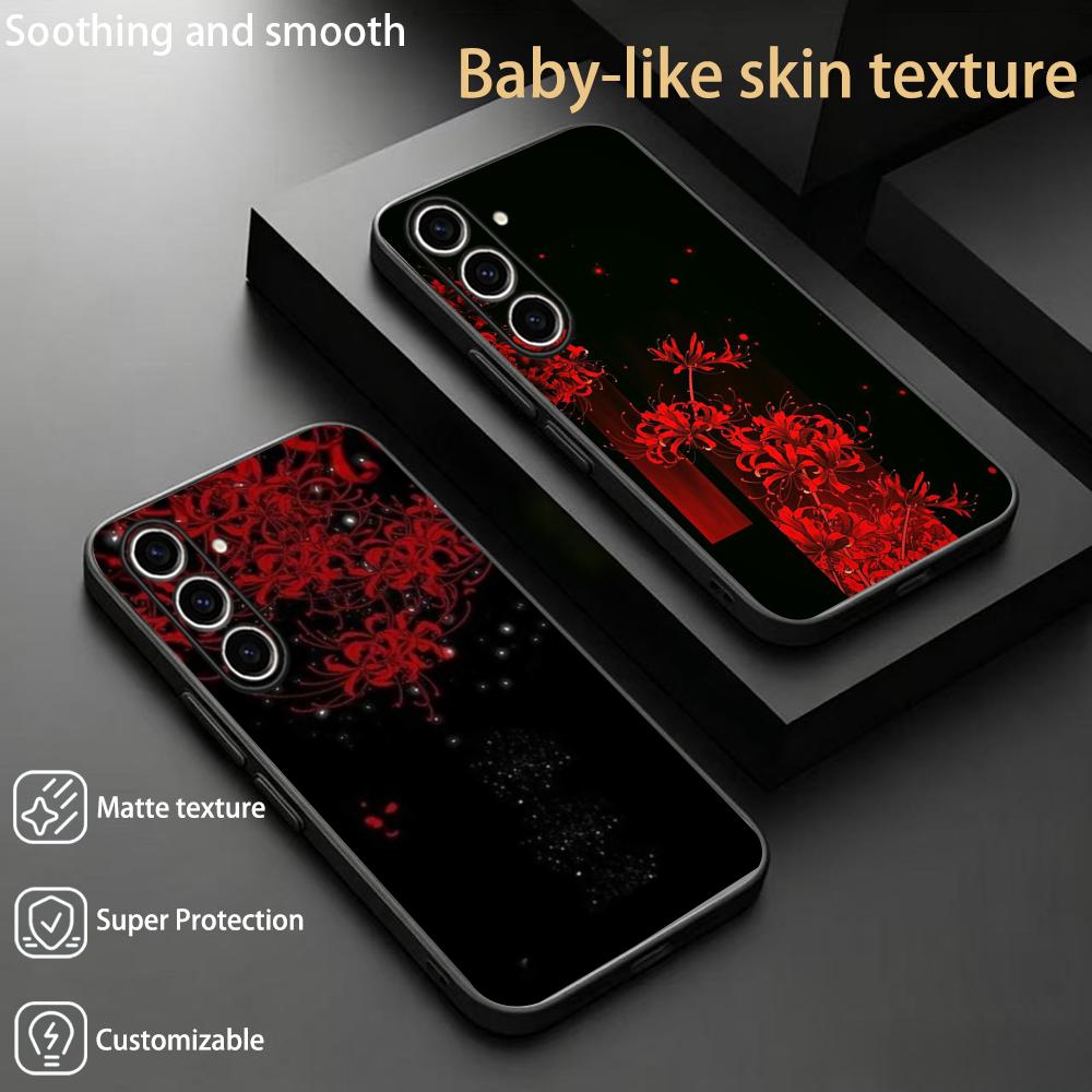 Red spider lily Japan art fash - Phone Cases Designer review and price