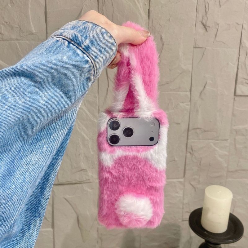 Cute Rabbit Design Fluffy Phon - Phone Cases Designer review and price
